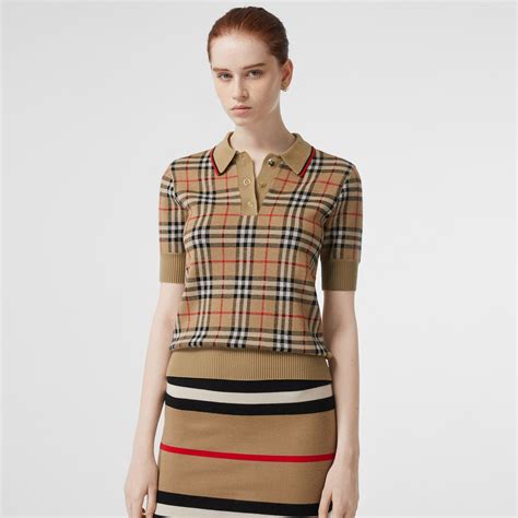 burberry poloshirt damen rosa|net a porter burberry.